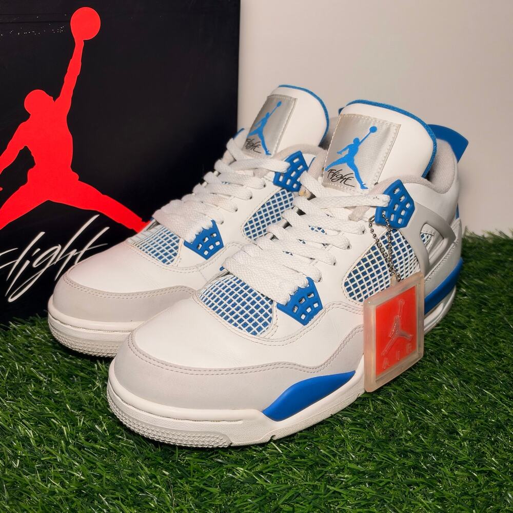 Size 10 - 2012 OG Jordan 4 Military Blue